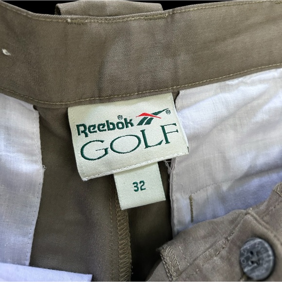 ✨ Tan Reebok golf shorts✨ - Picture 2 of 3